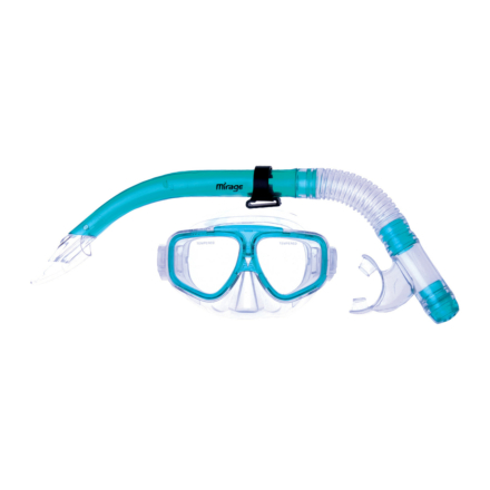Mirage Set75 Nomad Junior Mask & Snorkel Set - Blue