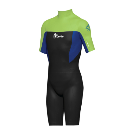 Maddog WS4 Boys Superstretch Springsuit 2mm - Lime/Black