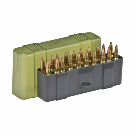 Plano 123020 Large Rifle Ammo Case - 20 Rounds - Green