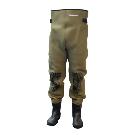 Snowbee Neoprene Waist Wader with Cleated Sole
